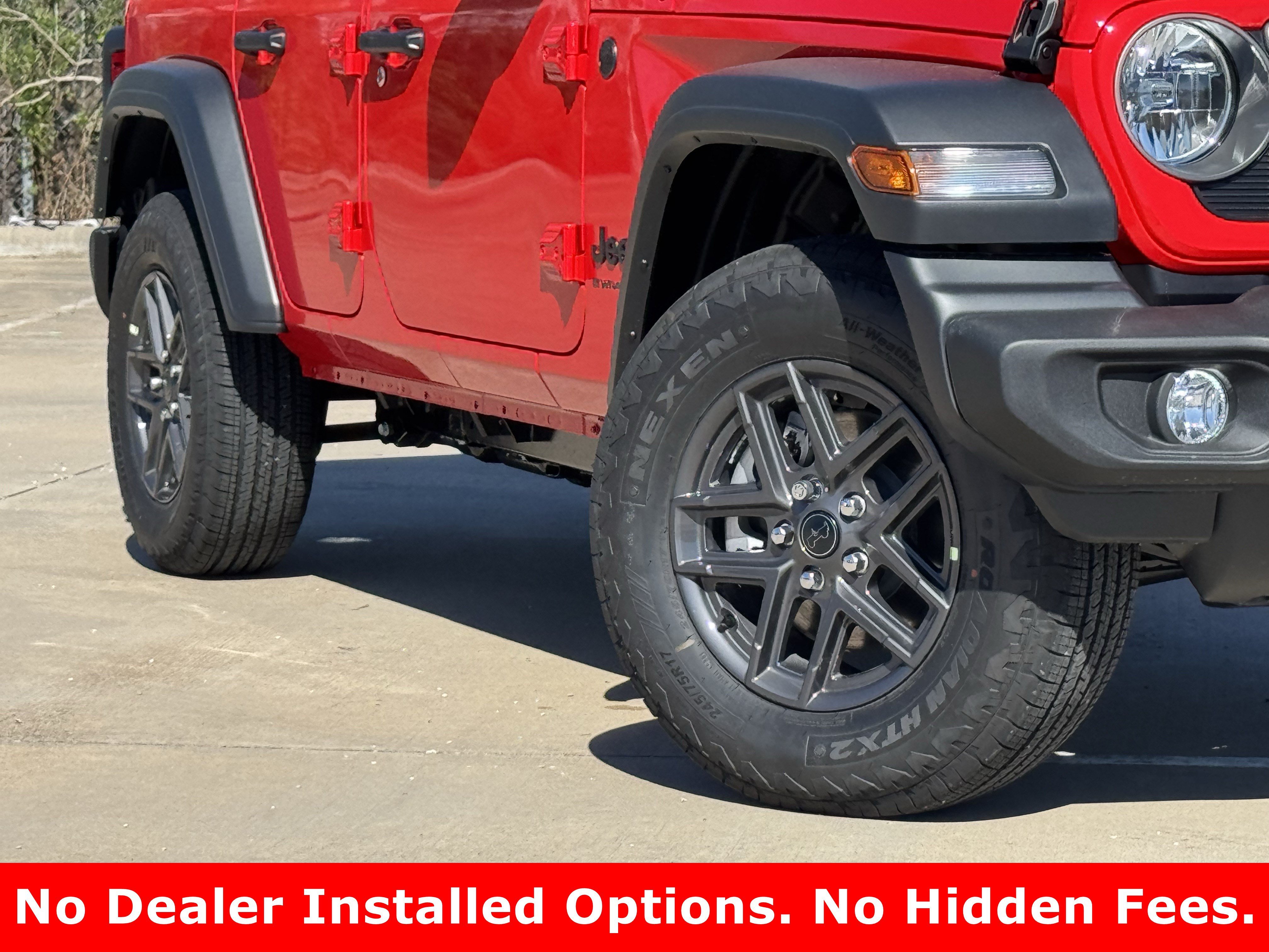 New 2026 Firecracker Red Clearcoat Jeep Sport image 11