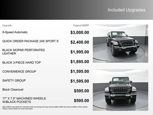 New 2026 Black Clear-Coat Exterior Paint Jeep Sport S image 4