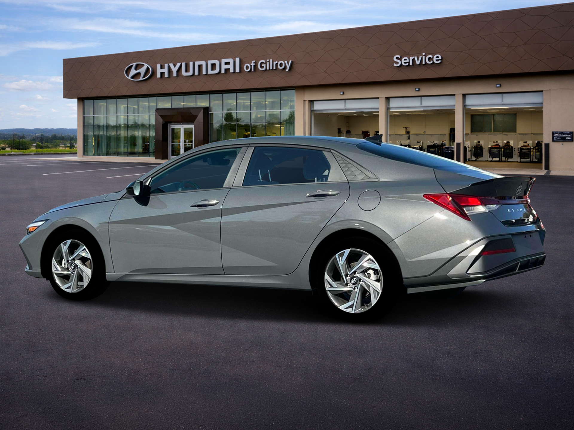 New 2025 Gray Hyundai SEL Sport image 4
