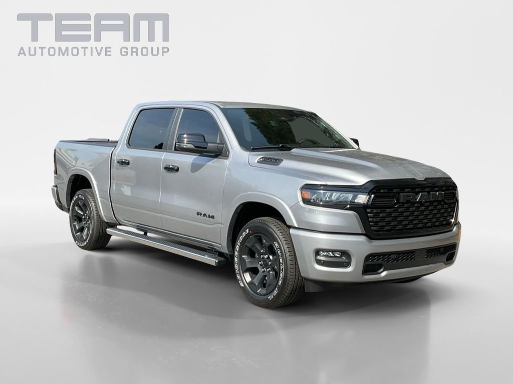 New 2026 Billet Silver Metallic Clearcoat RAM Big Horn/Lone Star image 1