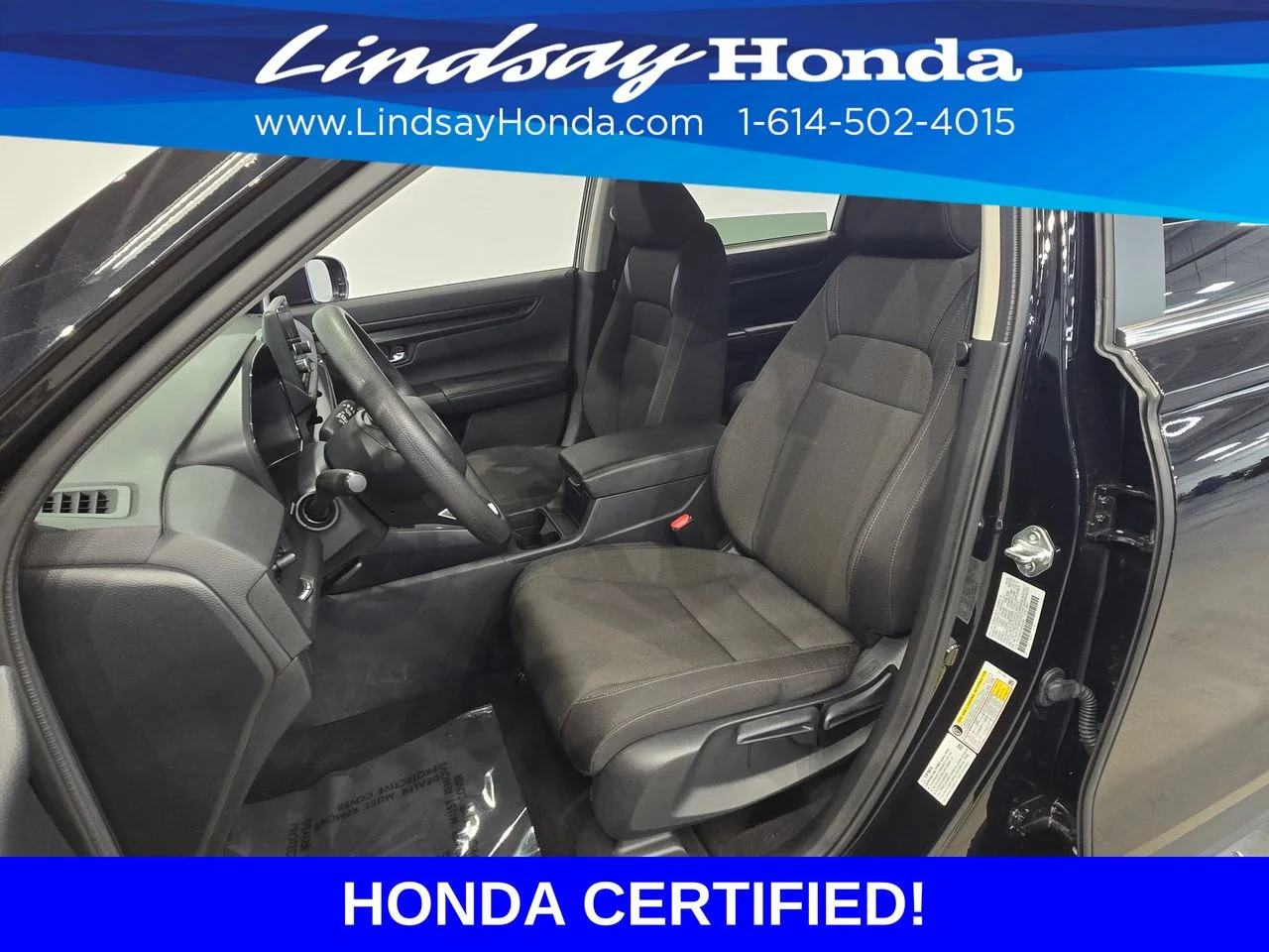 Certified Used 2025 Crystal Black Pearl Honda LX image 16