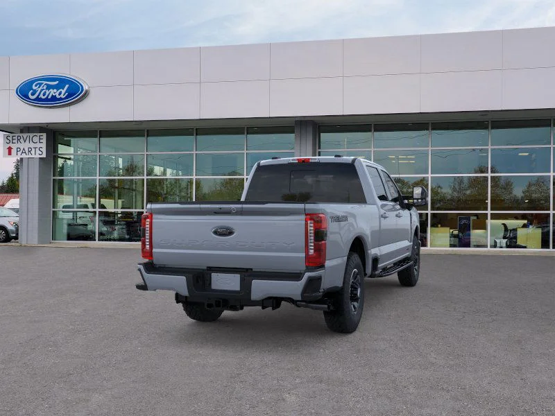 New 2025 Glacier Gray Metallic Tri-Coat Ford F-350® Lariat® image 8