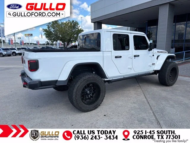 Used 2020 Bright White Clearcoat Jeep Rubicon image 9