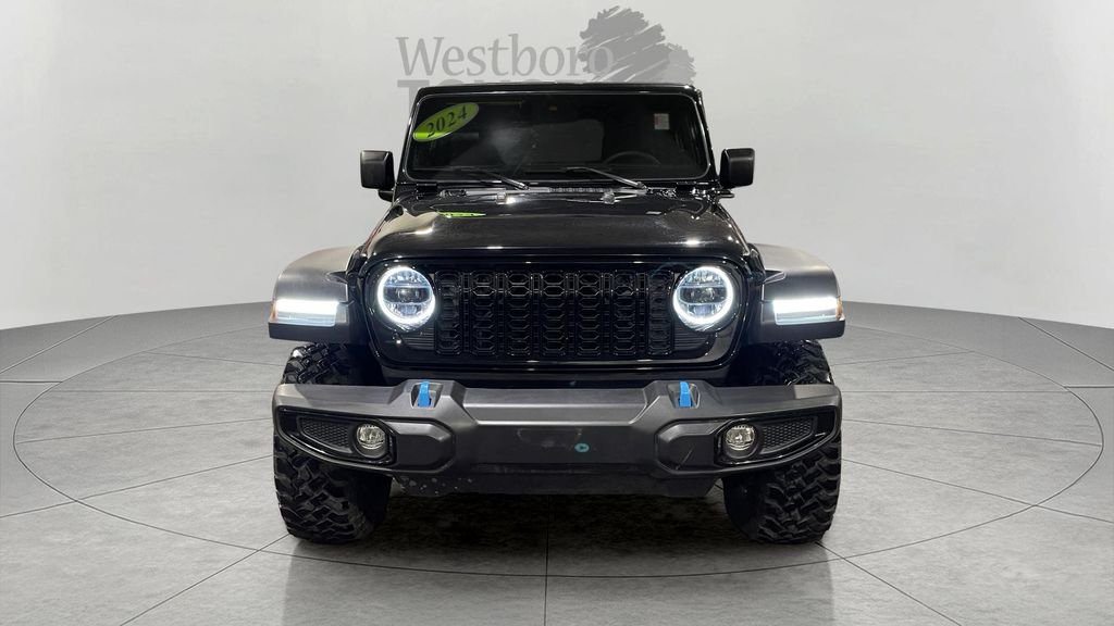 Used 2024 Jeep Wrangler 4xe Willys 4XE with VIN 1C4RJXN65RW252279 for sale in Westborough, MA
