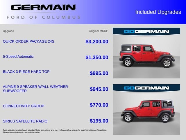Certified Used 2016 Firecracker Red Clearcoat Jeep Unlimited Sport image 36