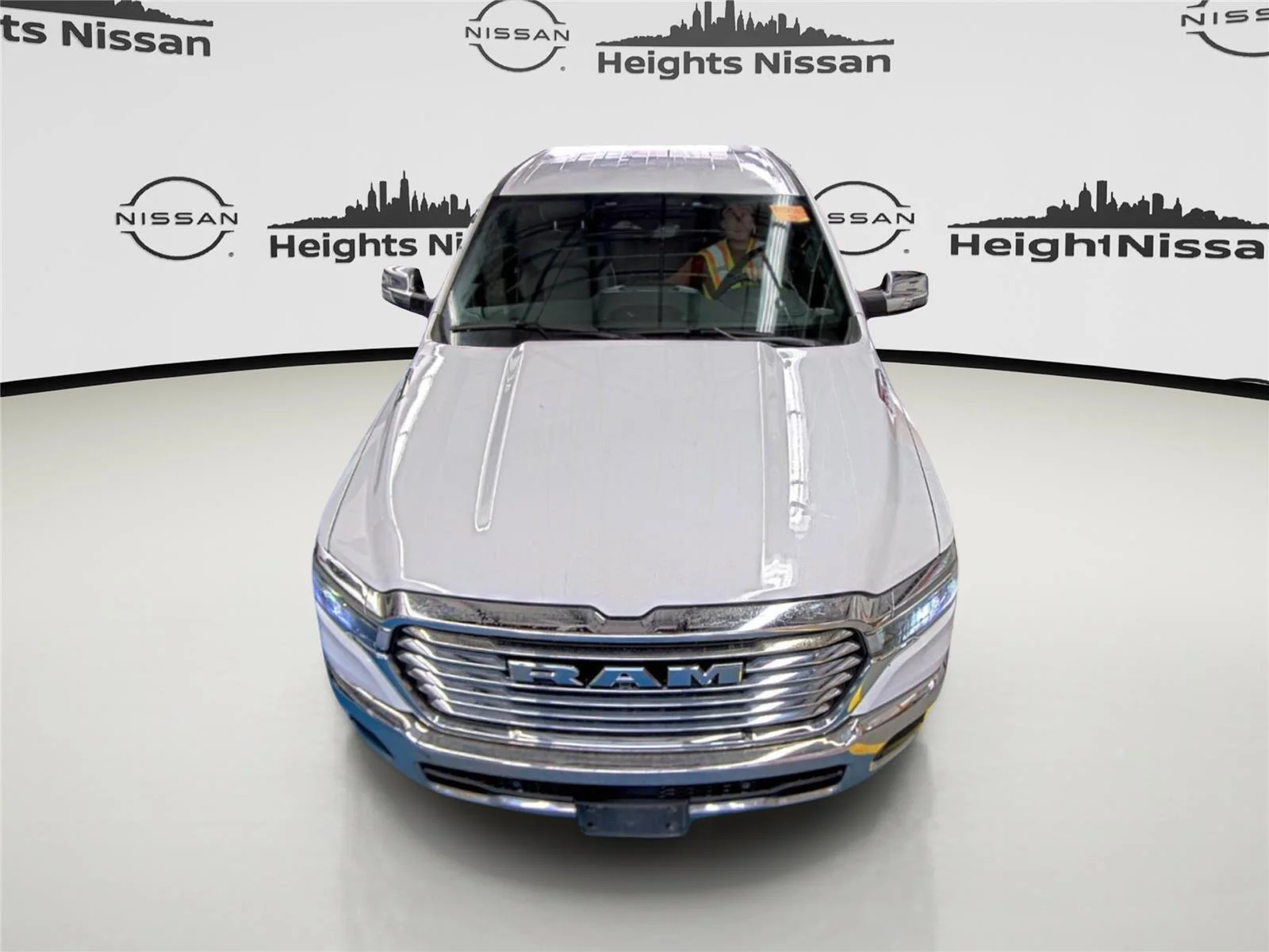 Used 2025 Bright White Clearcoat Ram Laramie image 7