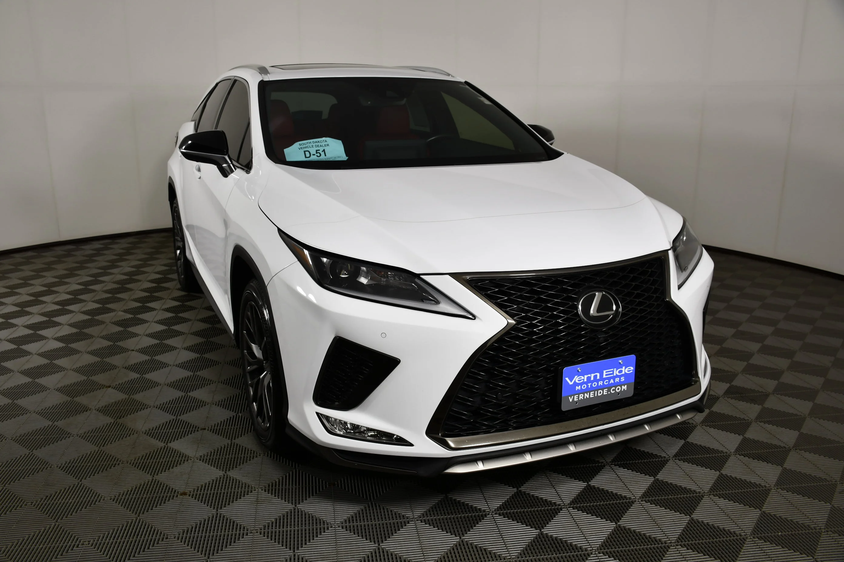 Used 2022 Ultra White Lexus RX 350 F SPORT Handling image 3