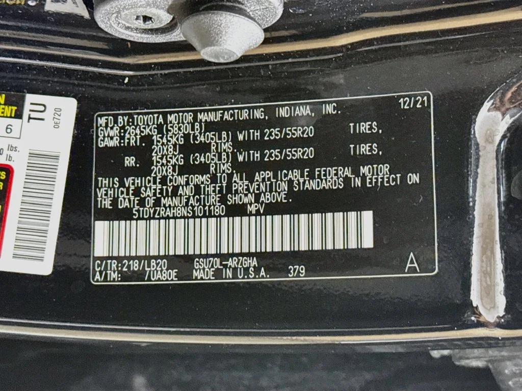 Used 2022 Black Toyota Limited image 44