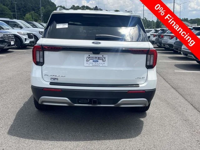 New 2026 White Ford Platinum image 3