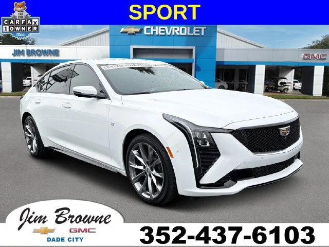 Used 2026 Summit White Cadillac Sport image 1