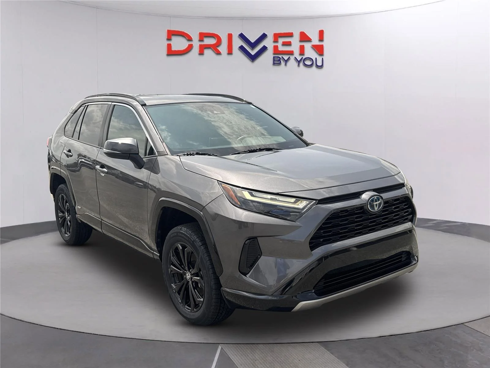 Used 2022 Magnetic Gray Metallic Toyota SE AWD image 1