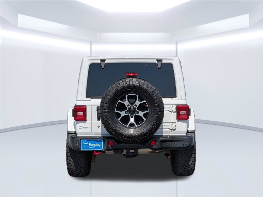 Used 2019 White Jeep Unlimited Rubicon image 5