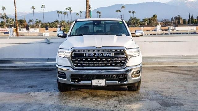 New 2026 Bright White Clear-Coat Exterior Paint RAM Limited Longhorn image 3