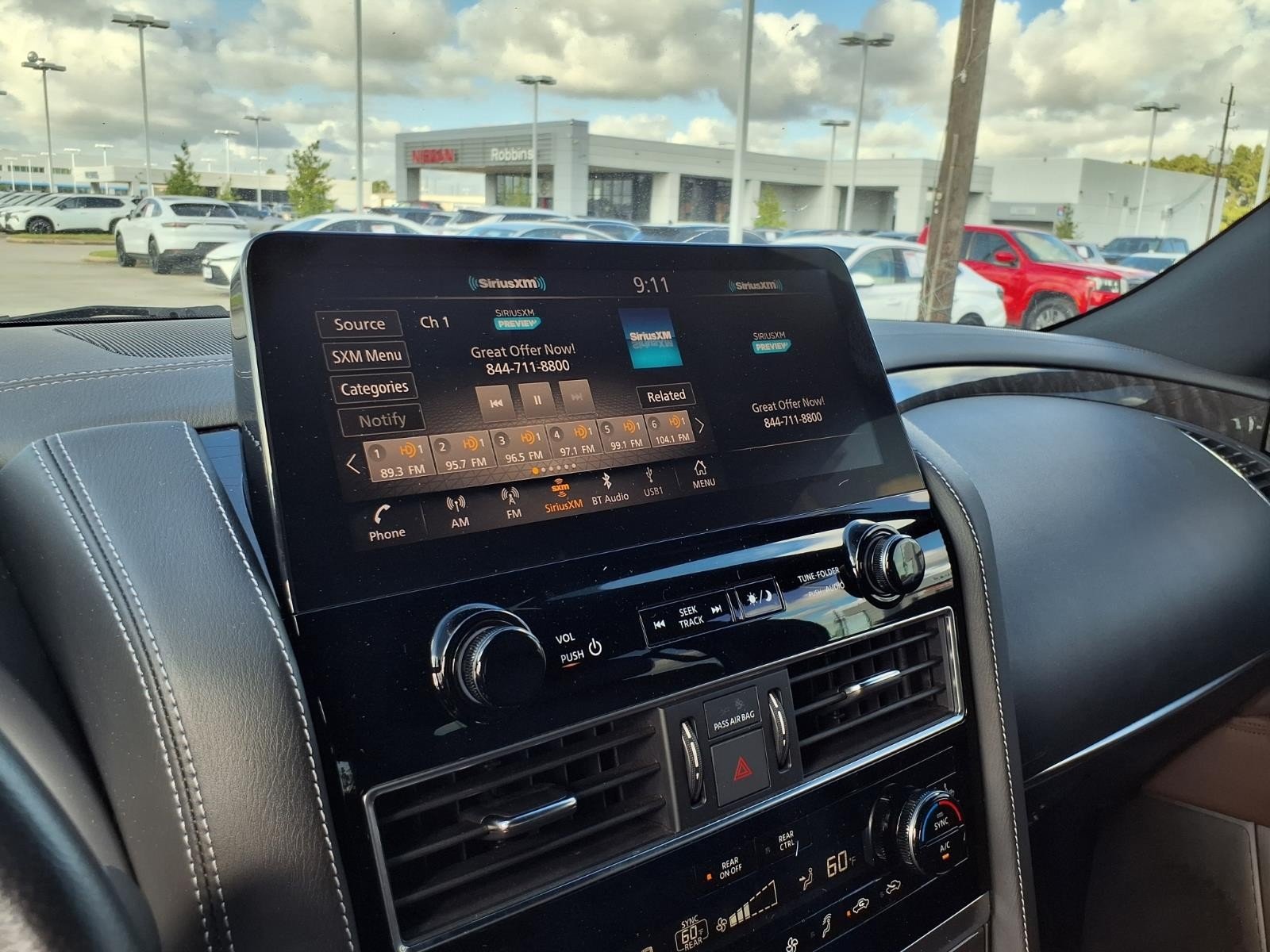 2022 Nissan Armada Platinum White at Price LeBlanc Nissan