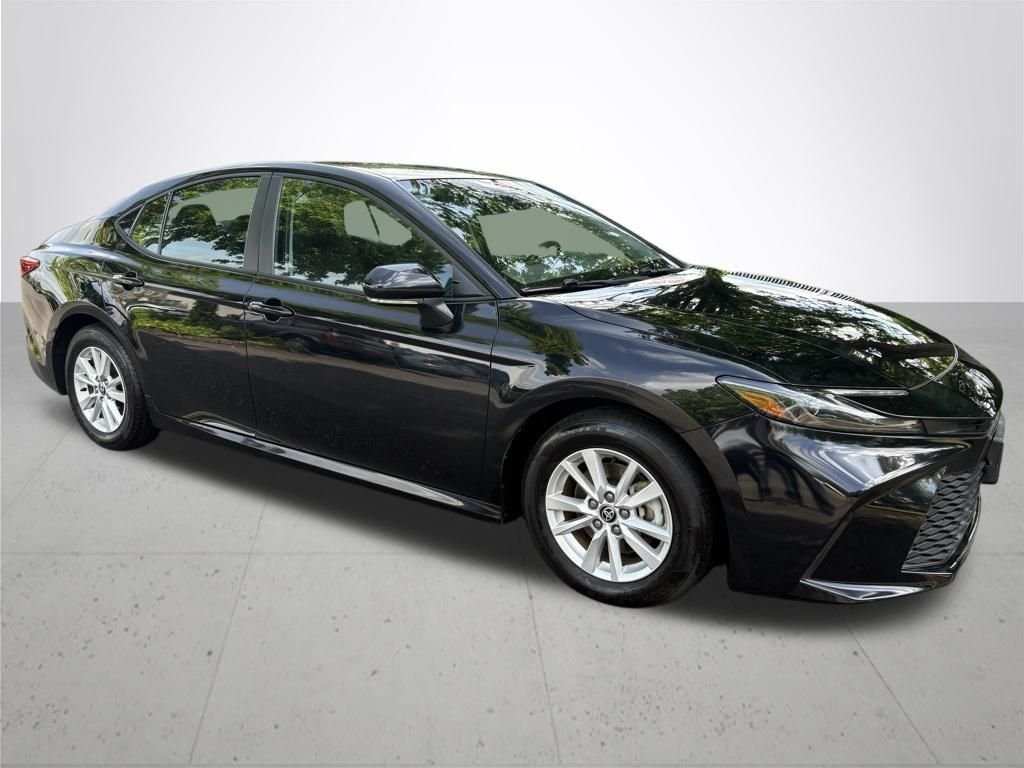 Used 2025 Midnight Black Metallic Toyota LE image 4