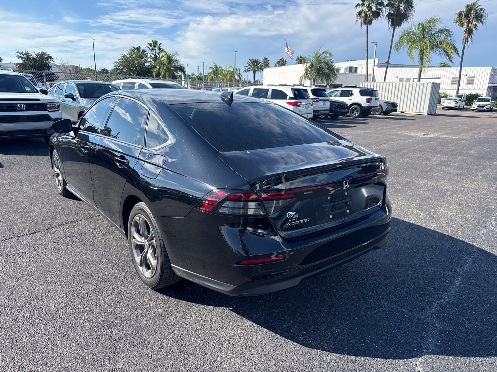 Certified Used 2024 Black Honda EX image 5