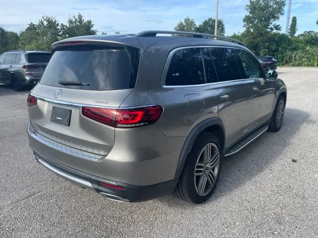 Used 2021 Beige Mercedes-Benz GLS 450 image 2