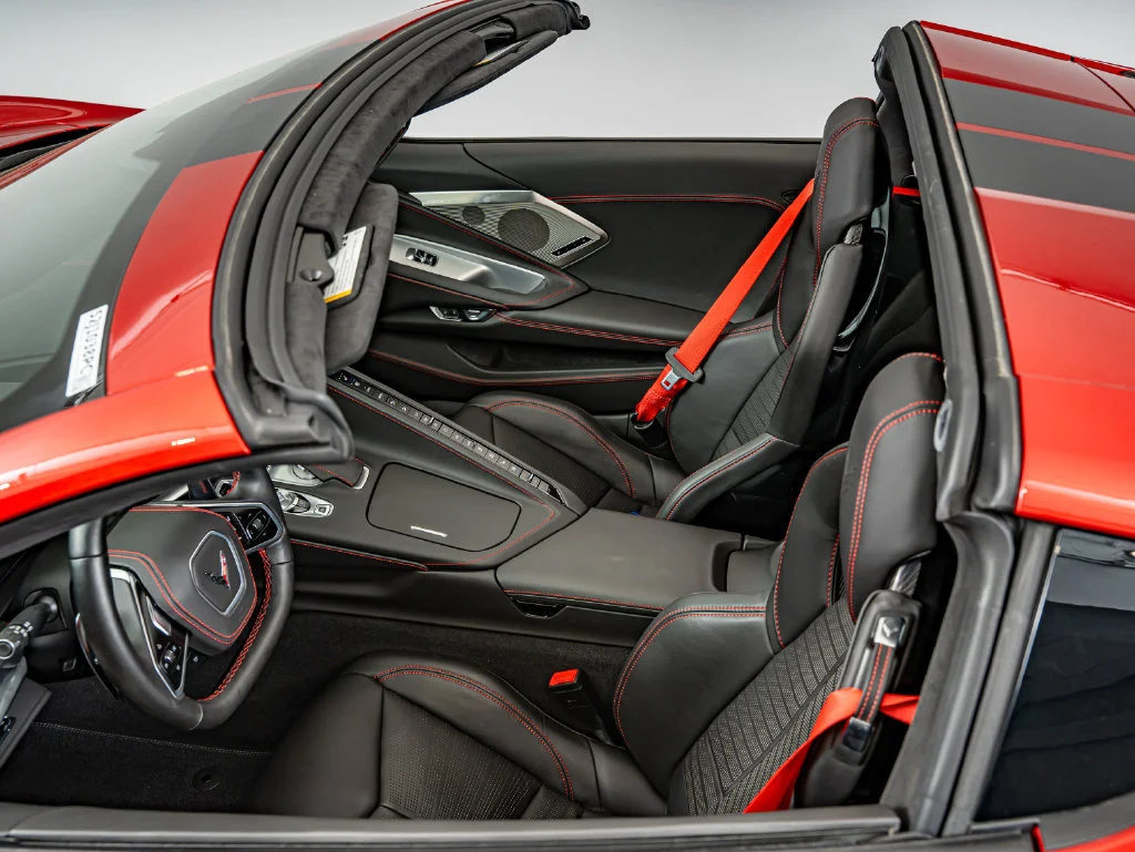 Used 2021 Torch Red Chevrolet Stingray image 28