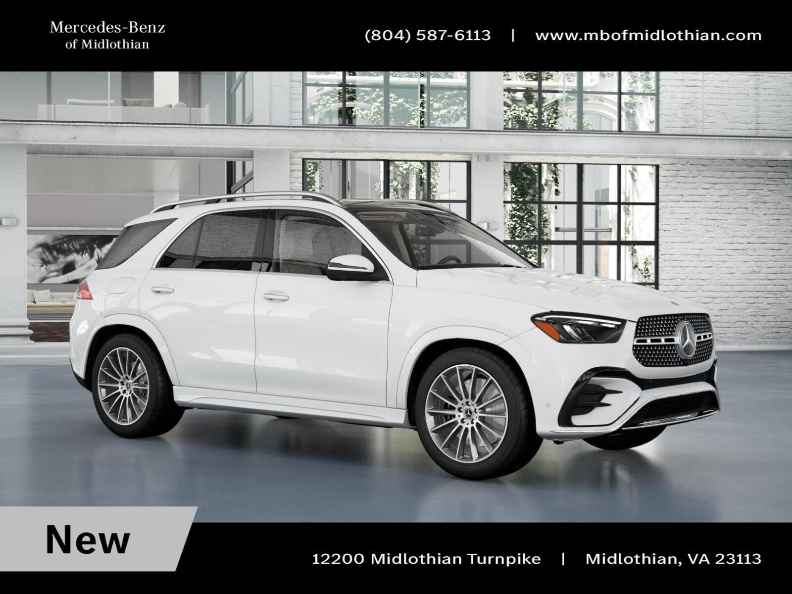 New 2026 Polar White Mercedes-Benz GLE 450 image 58