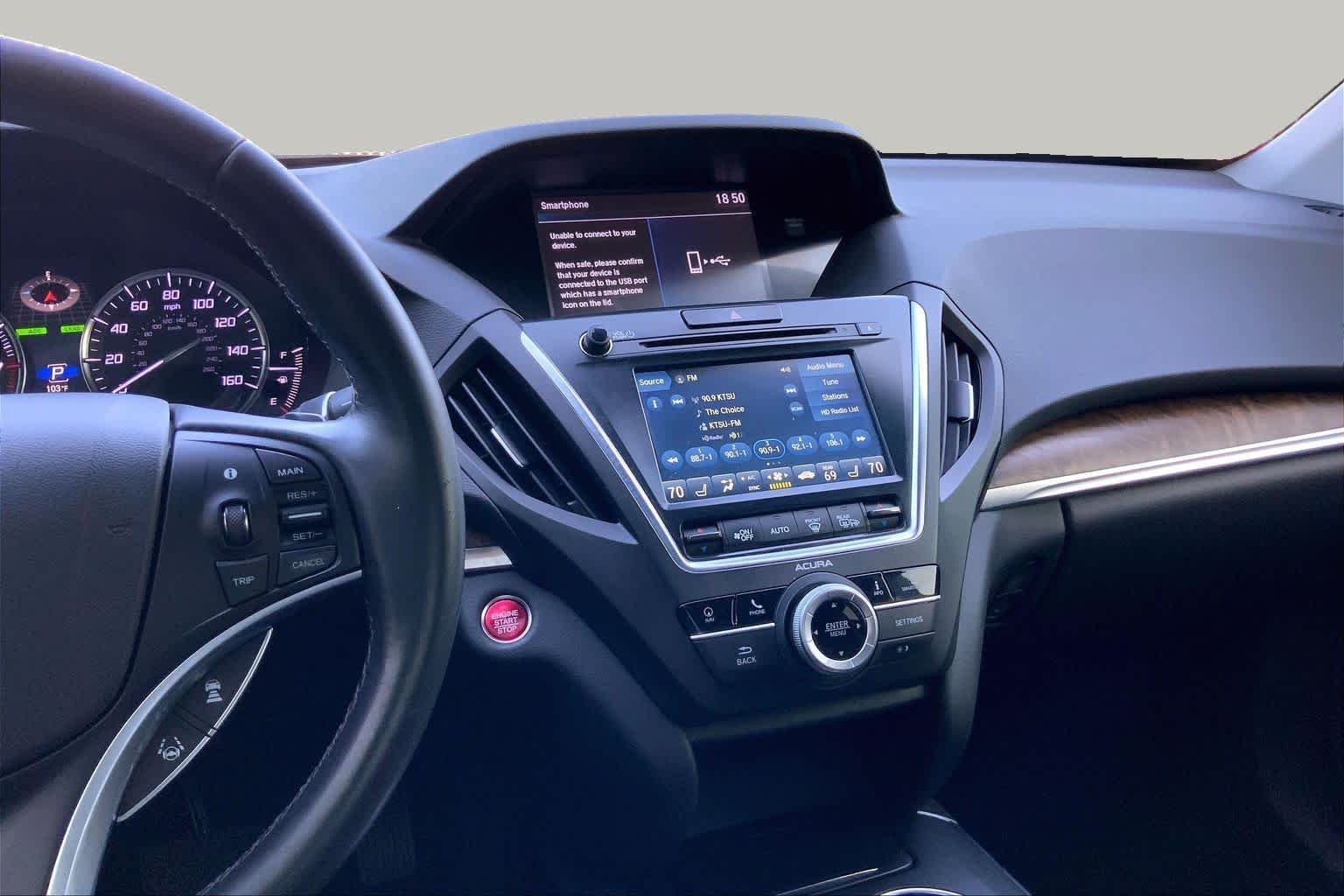Used 2020 Platinum White Pearl Acura w/Technology Pkg image 7