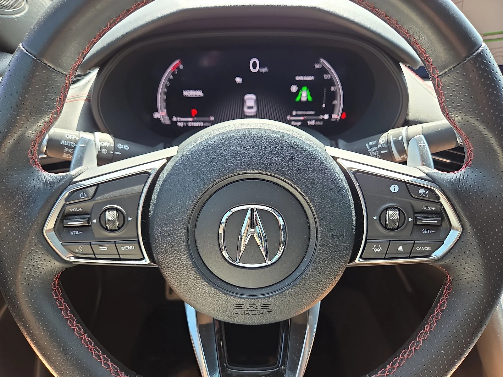 Used 2025 Platinum White Pearl Acura w/A-Spec Package image 24