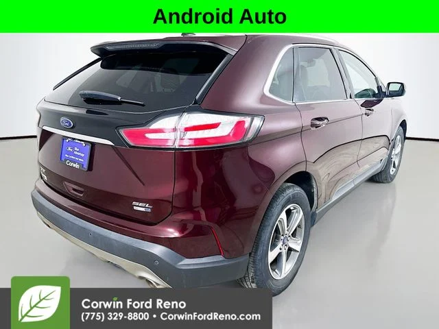 Certified Used 2020 Burgundy Ford SEL image 7