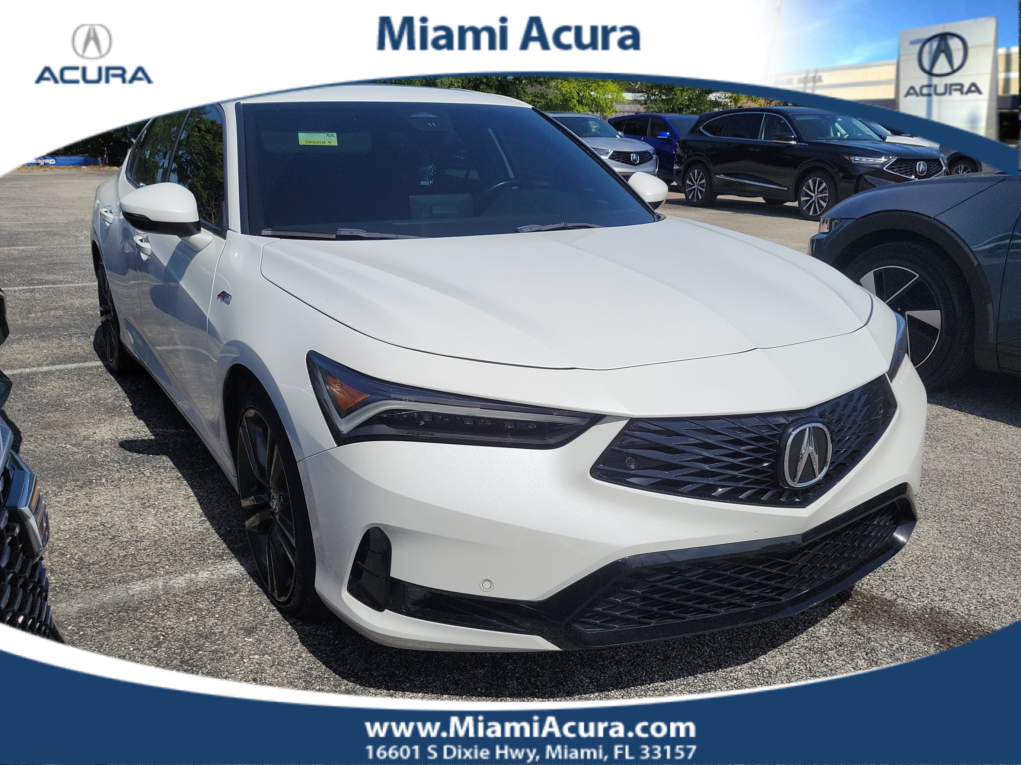 Used 2024 White Acura A-Spec Tech Package image 1