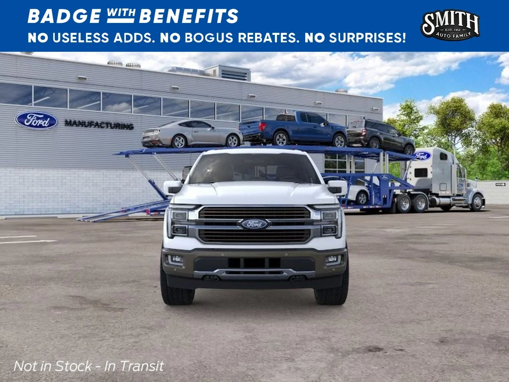 New 2026 Star White Metallic Tri-Coat Ford King Ranch® image 7