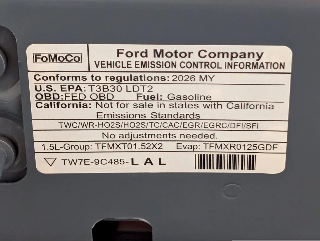 New 2026 Azure Gray Metallic Tri-Coat Ford Big Bend® image 23