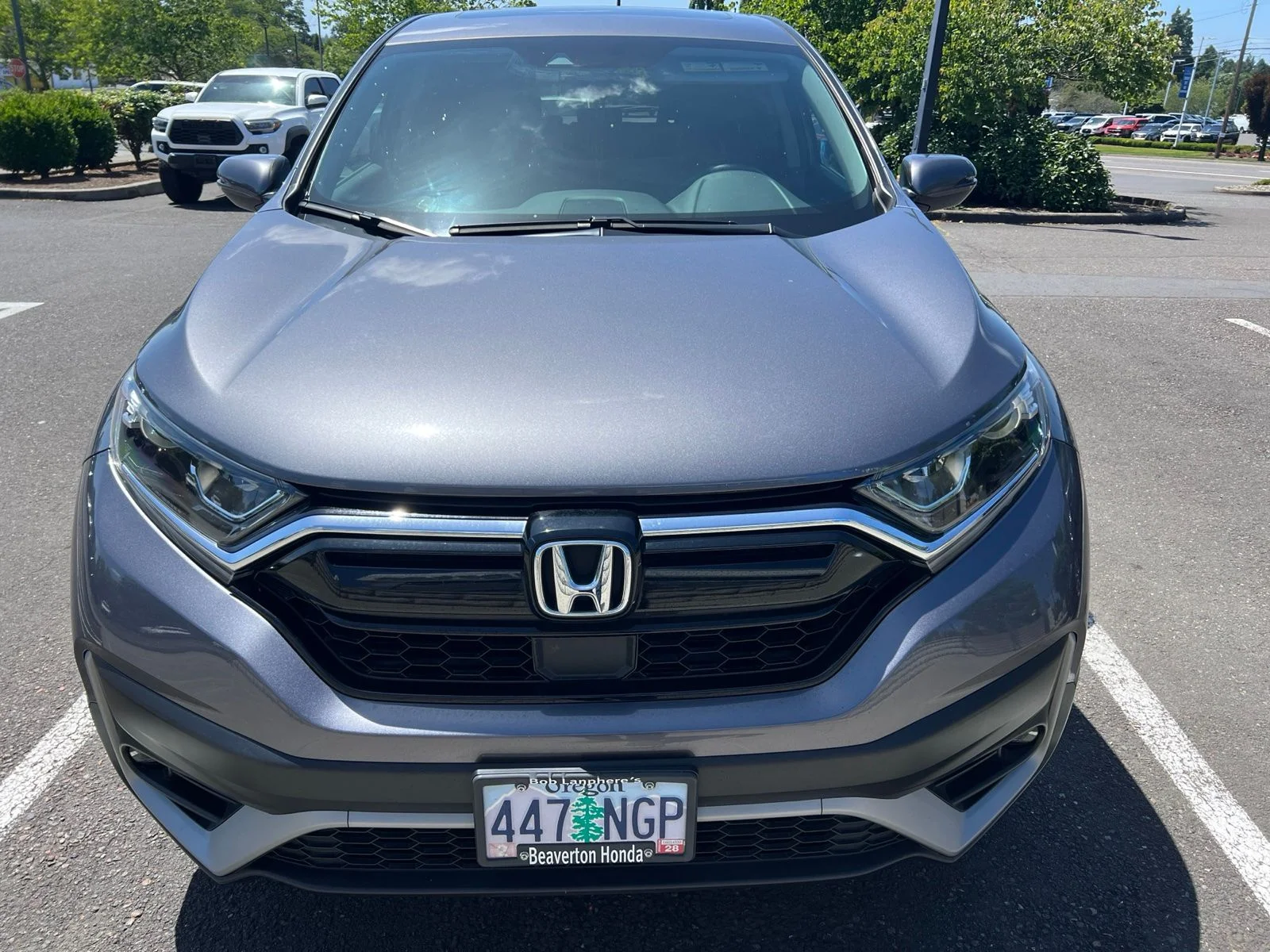 Used 2022 Modern Steel Metallic Honda EX image 2