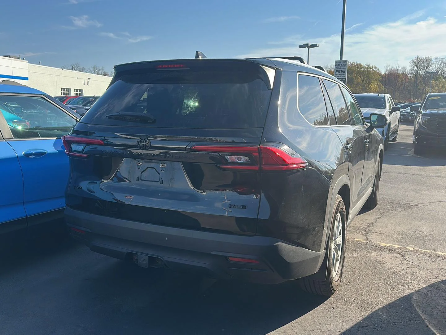 Used 2024 Midnight Black Metallic Toyota XLE image 2