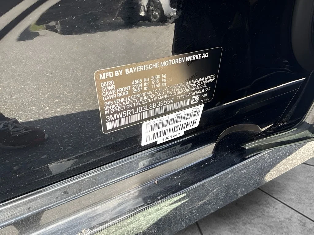 Used 2020 Black BMW 330i image 26