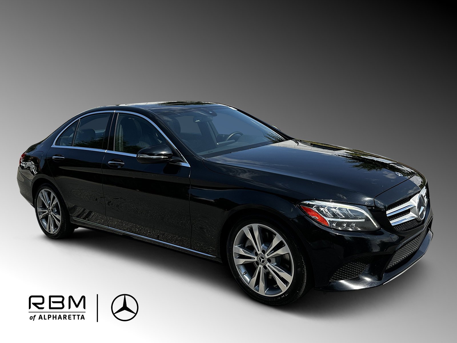 Used 2020 Black Mercedes-Benz C 300 image 1