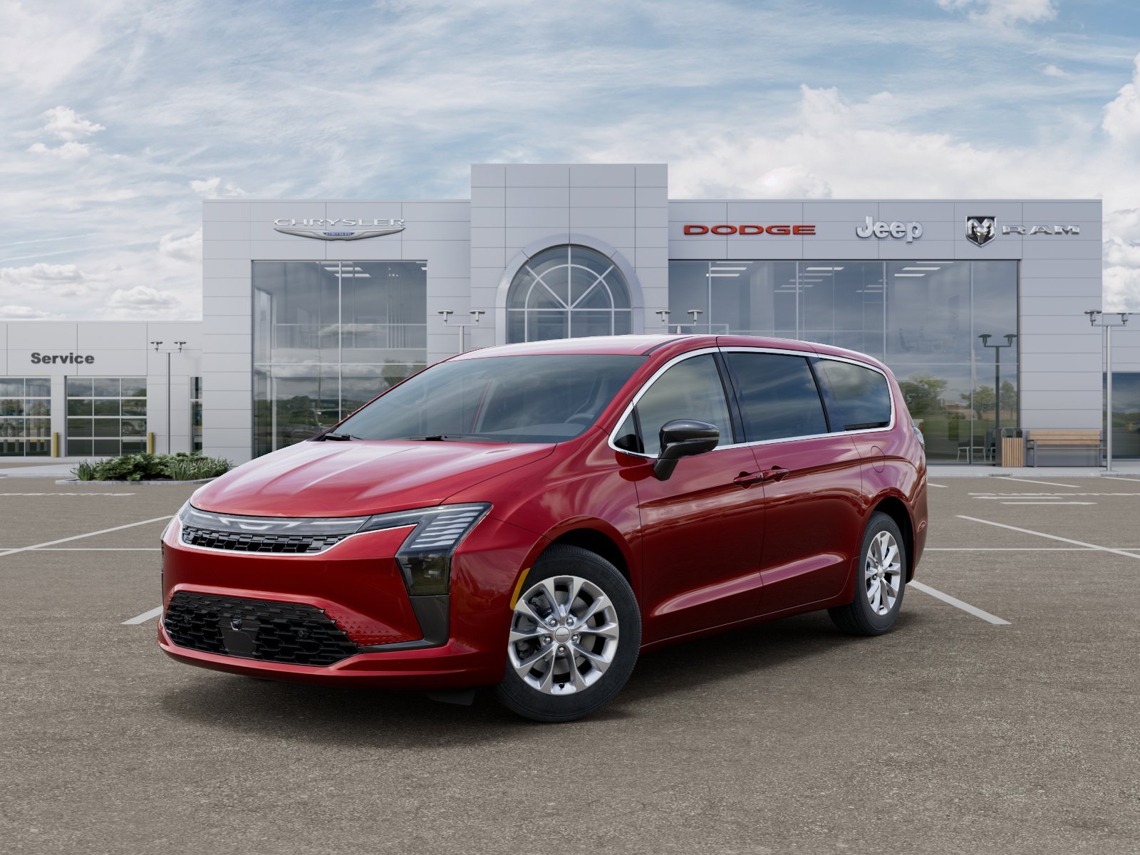 New 2027 Red Hot Pearl-Coat Exterior Paint Chrysler Select image 31