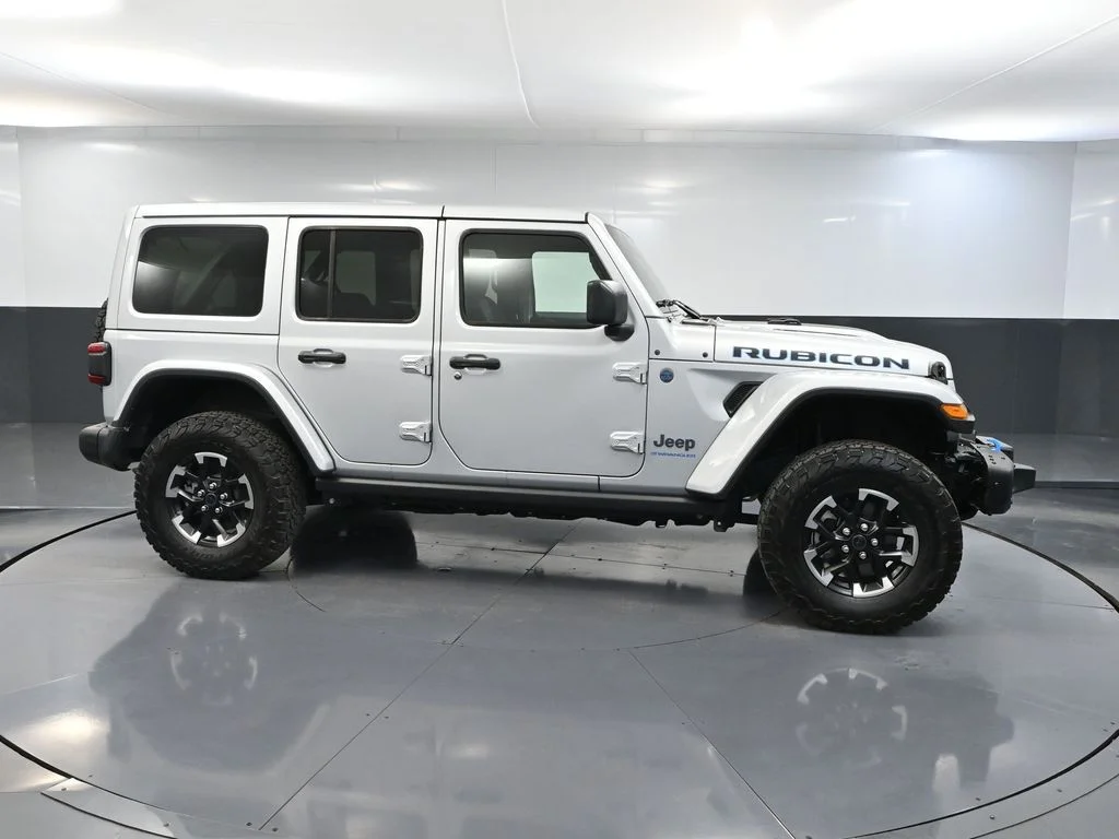 Certified Used 2024 Silver Jeep Rubicon 4xe image 4