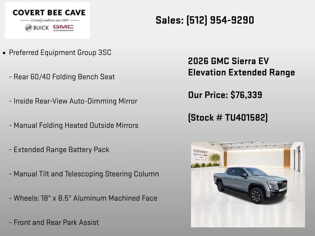 2026 GMC Sierra EV Elevation - Photo 8