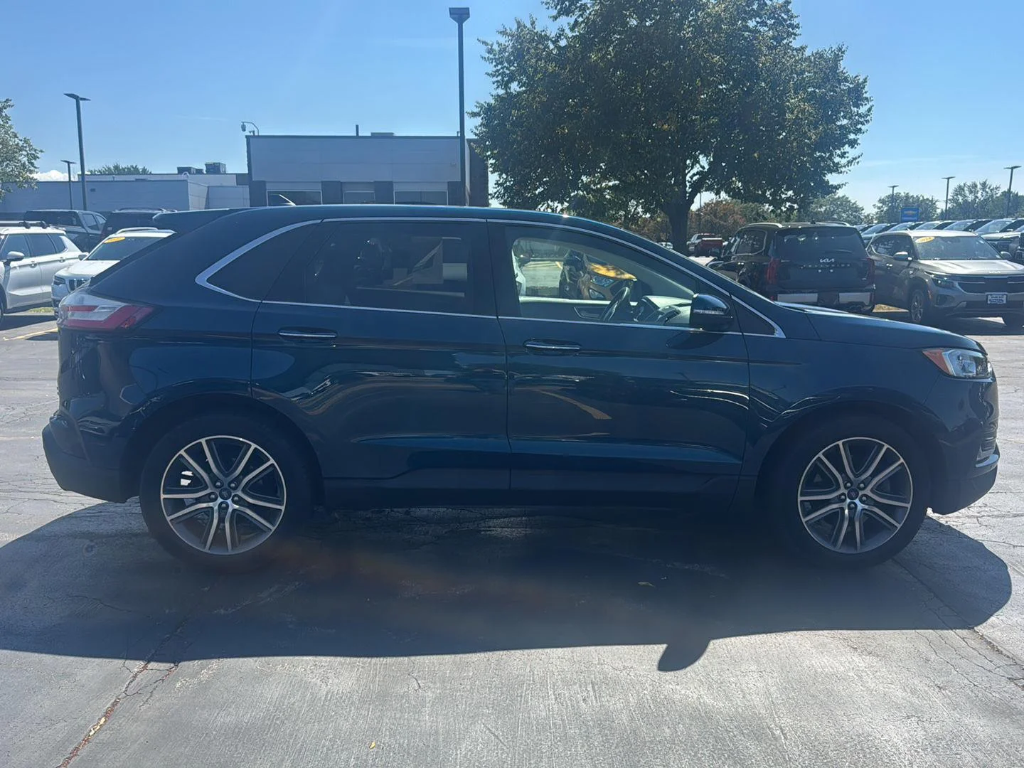 Used 2020 Dark Persian Green Ford Titanium image 7