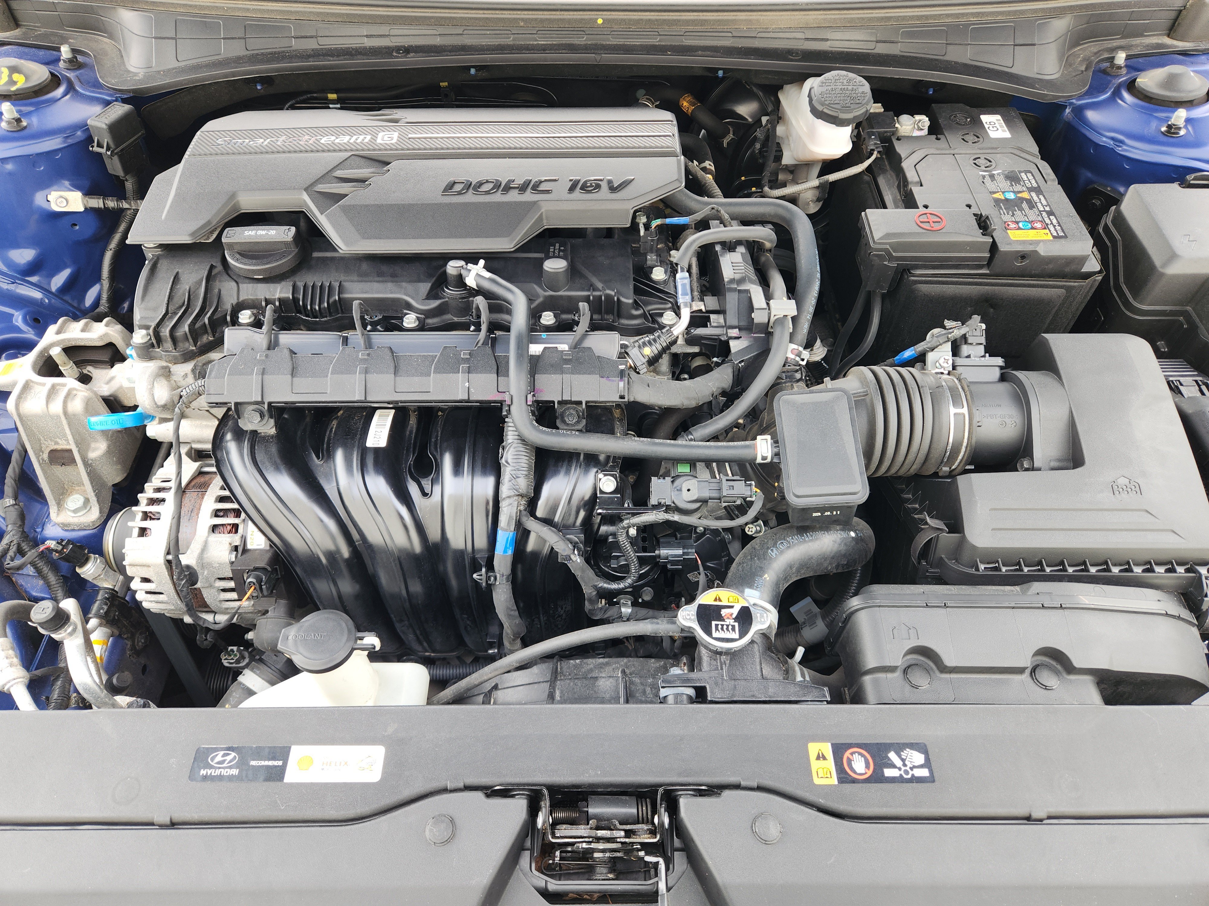 Used 2025 Intense Blue Hyundai SEL Convenience image 32