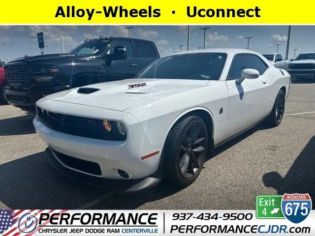 Used 2019 White Knuckle Clearcoat Dodge R/T Scat Pack image 1