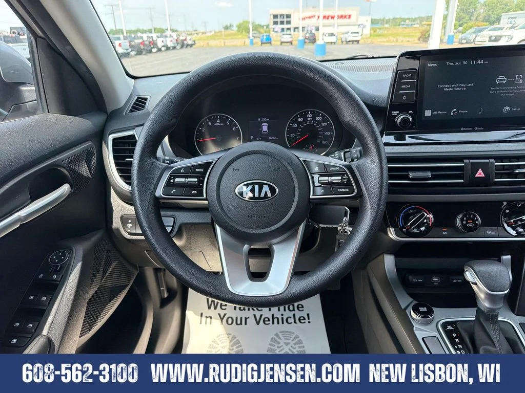 Used 2021 Gray Kia LX image 13