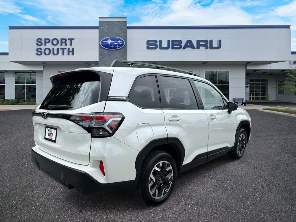 Certified Used 2025 White Subaru Premium image 3