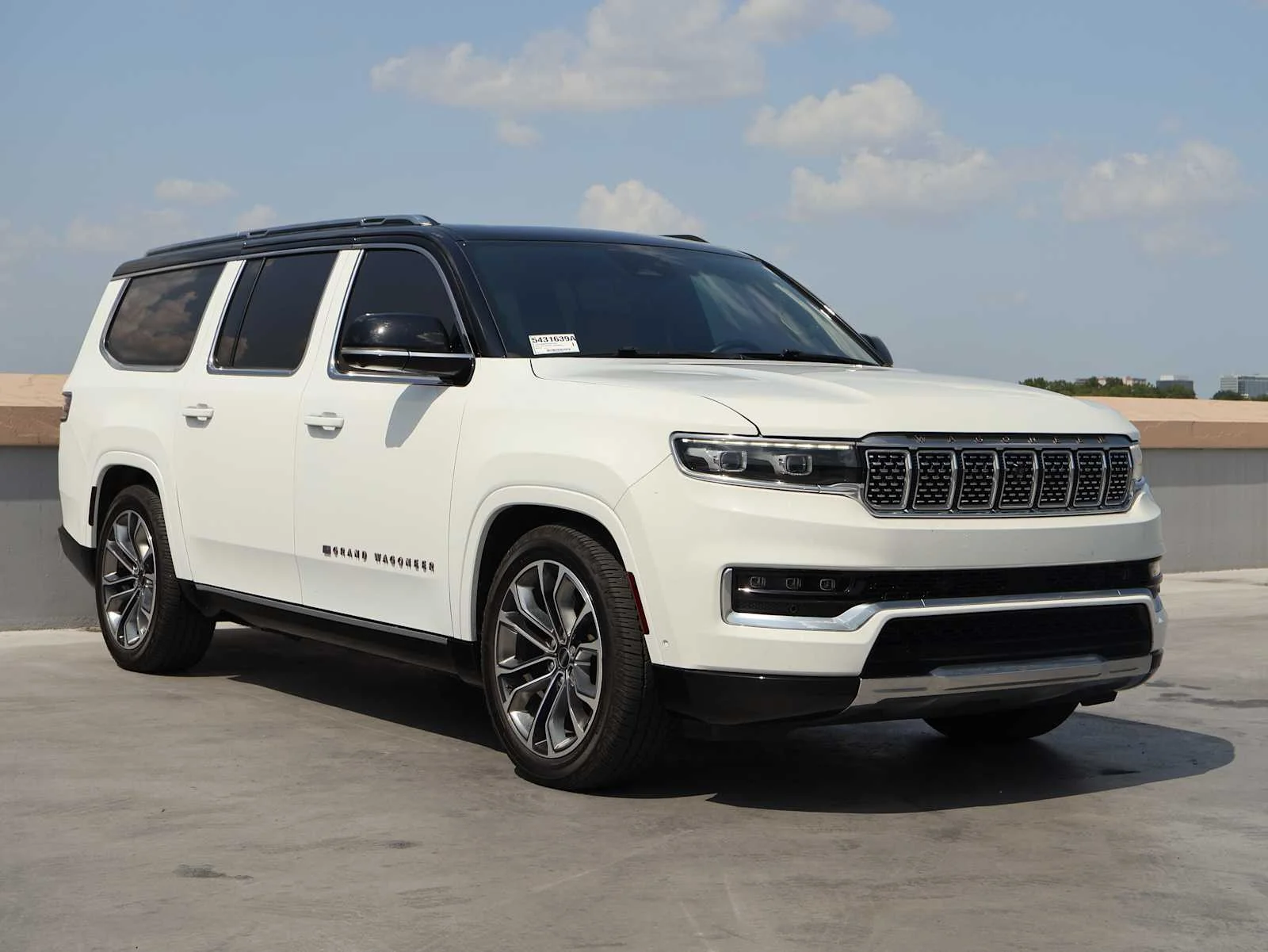 Used 2023 Bright White Clearcoat Jeep Series III image 4