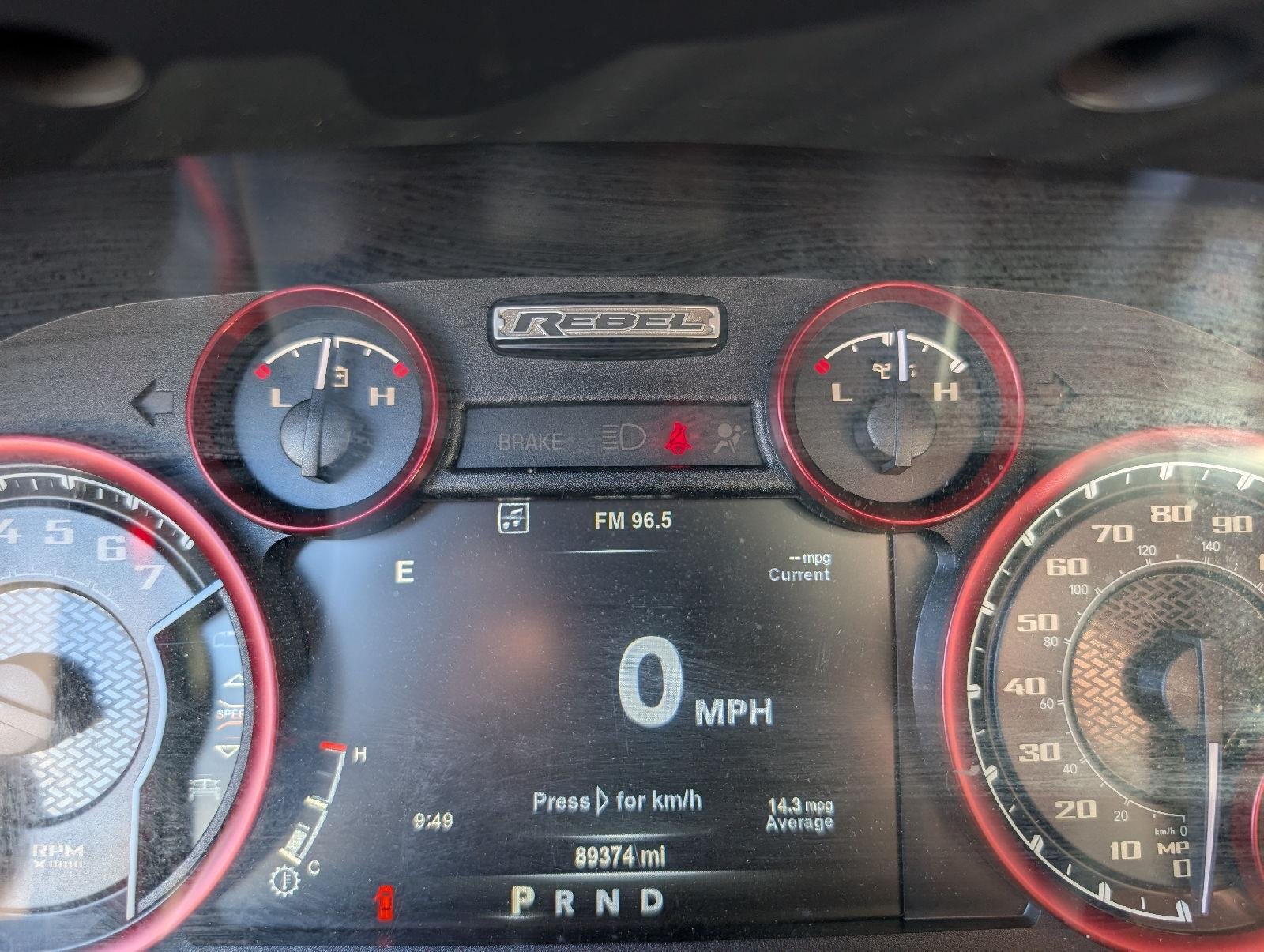 Used 2017 Flame Red Clearcoat Ram Rebel image 12