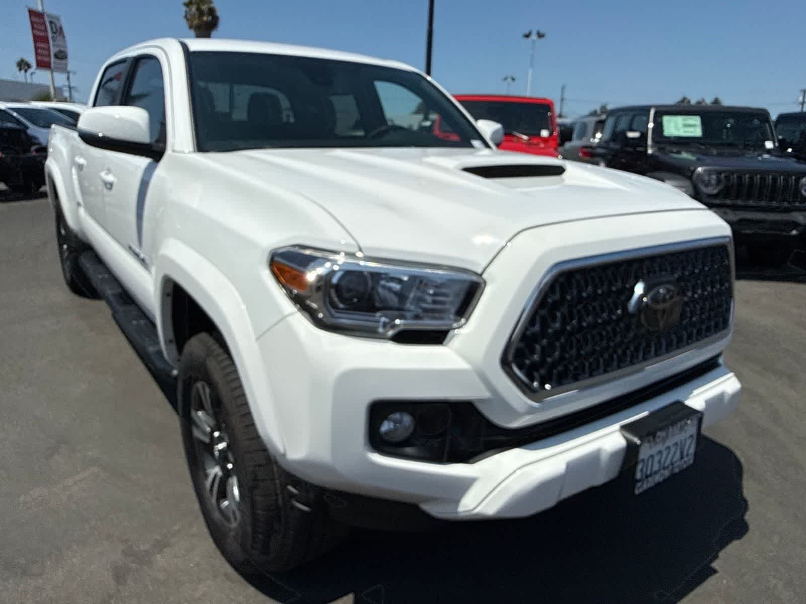 Used 2019 Super White Toyota TRD Sport image 8