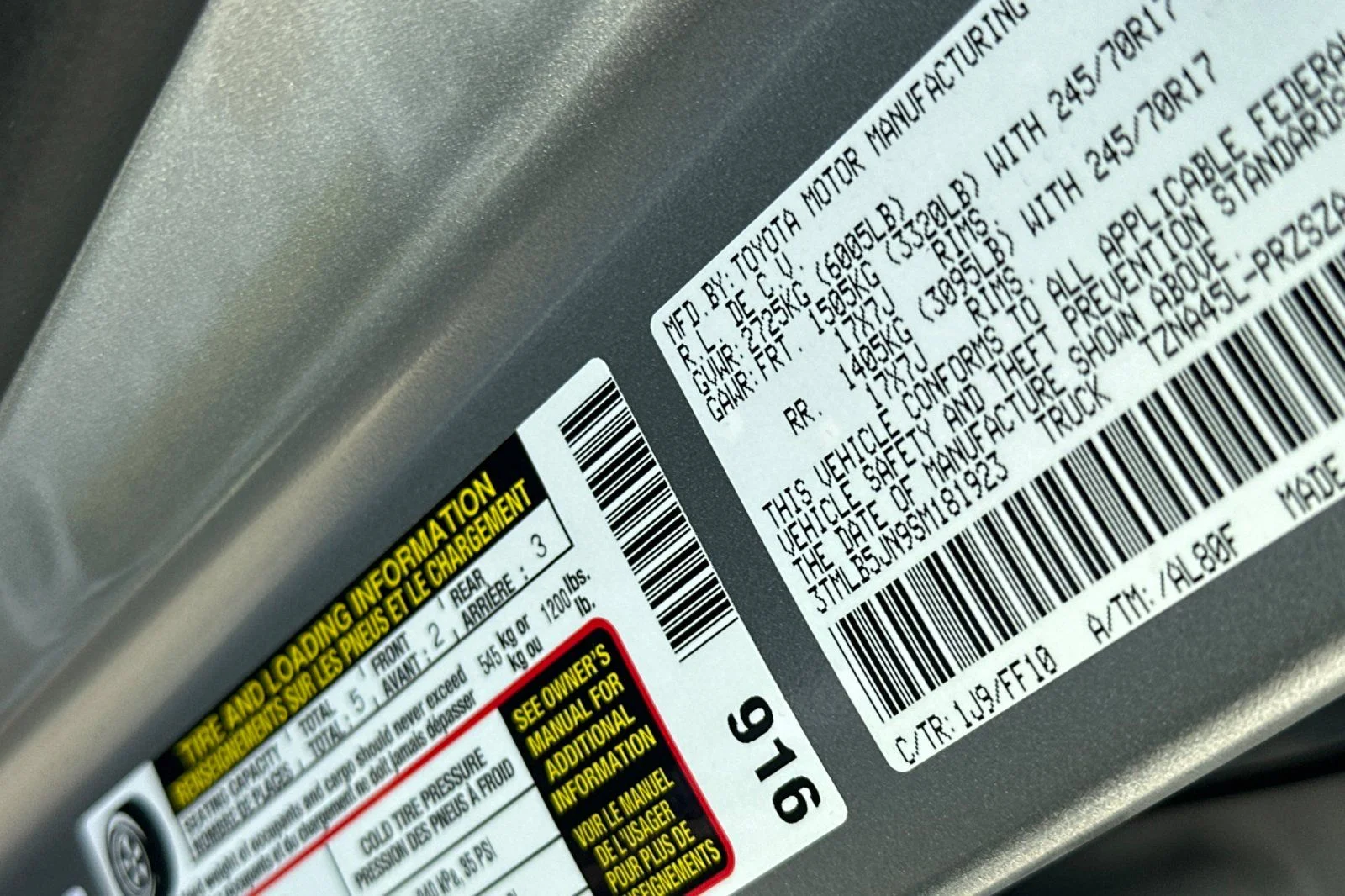 Certified Used 2025 Silver Toyota SR5 image 33