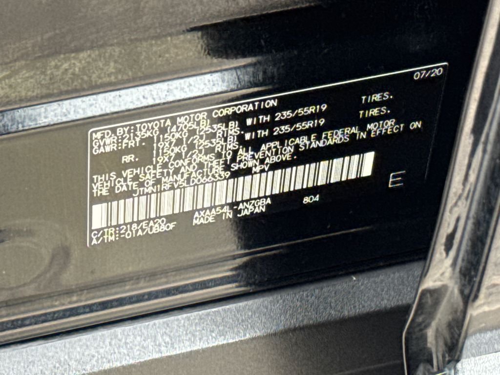 Used 2020 Black Toyota Limited image 46