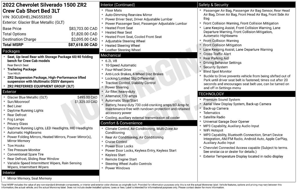Used 2022 Gray Chevrolet ZR2 image 40