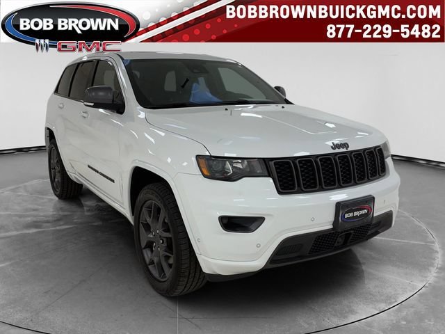 Used 2021 White Jeep 80th Anniversary image 1