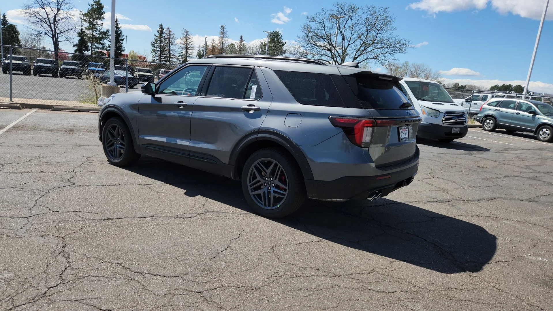 New 2026 Carbonized Gray Metallic Ford ST image 8