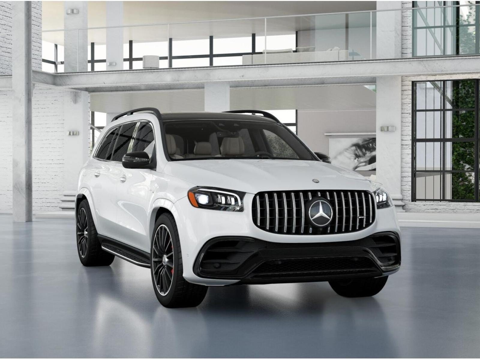 New 2026 MANUFAKTUR Moonlight White Metallic Mercedes-Benz GLS 63 AMG® 4D Sport Utility 4MATIC®  image 10